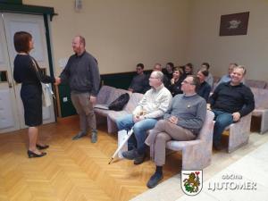 Sprejem za člane Komornega zbora Orfej 8